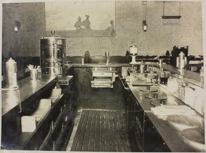Photograph - Industrial Kitchen Featuring Hecla Products, circa 1930s