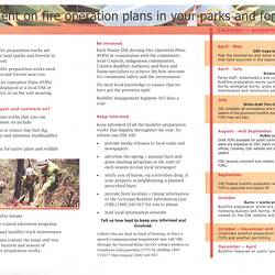 Pamphlet - 'Bushfire Plans for Parks and Forests: Your say . .', Department of Sustainability and Environment, Victoria, Australia, Aug 2005