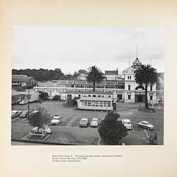 Photograph - Further Demolition of Northern Section of Western Annexe, Exhibition Building, Melbourne, 1967