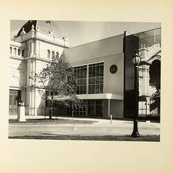 Photograph - Entrance to Convention Centre, Exhibition Building, Melbourne, circa 1978