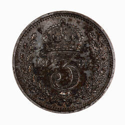Coin - Threepence (Maundy), George V, Great Britain, 1932 (Reverse)