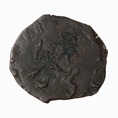 Coin - Lion (Hardhead), Mary, Scotland, 1558 (Obverse)