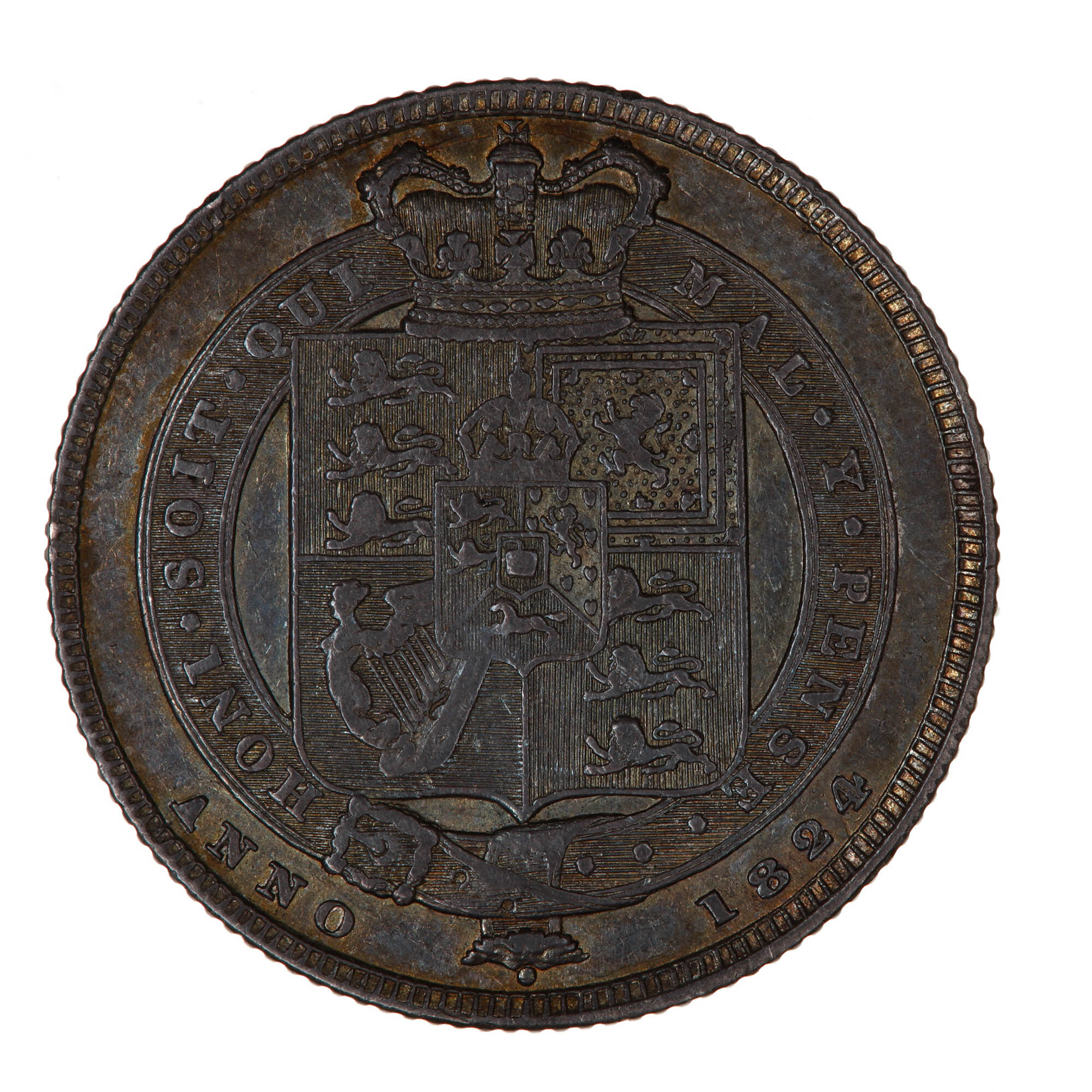 Coin - Shilling, George IV, Great Britain, 1824