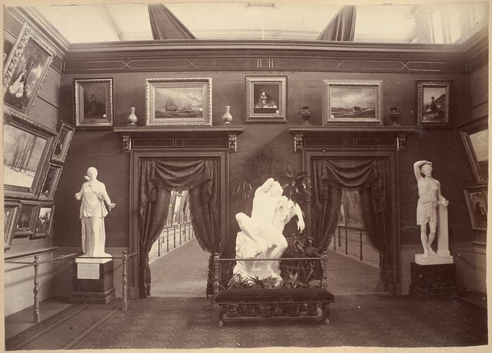 German Court, Fine Art Gallery, Great Hall, Exhibition Building, 1880-1881