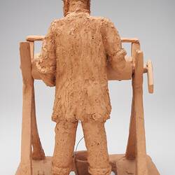 Sculpture - 'The Windlass', Mr. Leon Wolowski, Clay, 1984
