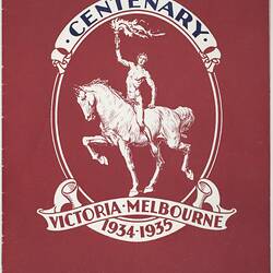 Booklet - Centenary, Victoria-Melbourne, Troedel & Cooper, 1934-1935