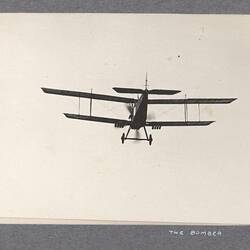 Photograph - 'The Bomber', Middle East, World War I, 1916-1918