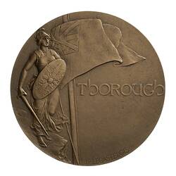 Medal - Lord Kitchener, by Jules Legastelois, France, 1918