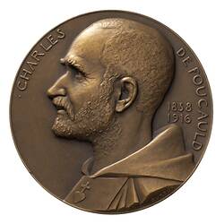 Medal - Charles de Foucauld, 1858-1916, France, 1916