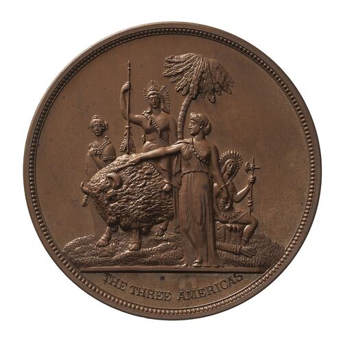 Medal - North Central & South American Exposition, New Orleans, United States of America, 1885-1886