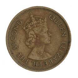 Coin - 10 Cents, Hong Kong, 1961