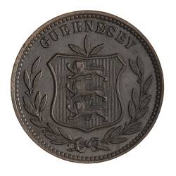 Coin - 8 Doubles, Guernsey, Channel Islands, 1902