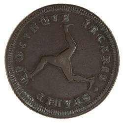 Coin - 1 Penny, Isle of Man, 1786