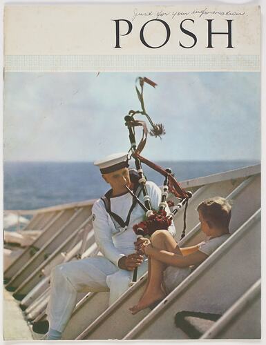 Magazine - 'Posh', P&O, Vol 1, No 2.