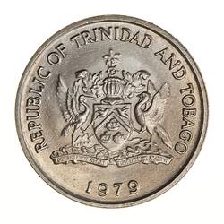 Coin - 10 Cents, Trinidad & Tobago, 1979