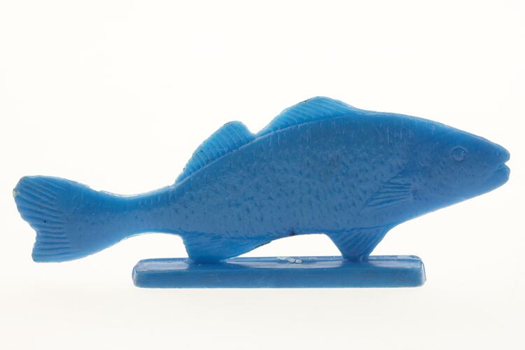 Toy Fish - Blue Plastic