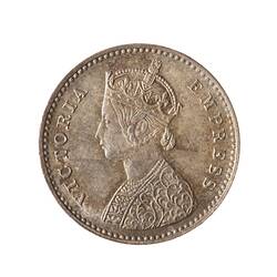 Coin - 2 Annas, India, 1883