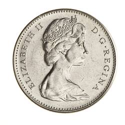 Coin - 5 Cents, Canada, 1968