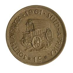 Coin - 1 Cent, South Africa, 1961