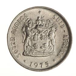 Coin - 10 Cents, South Africa, 1975