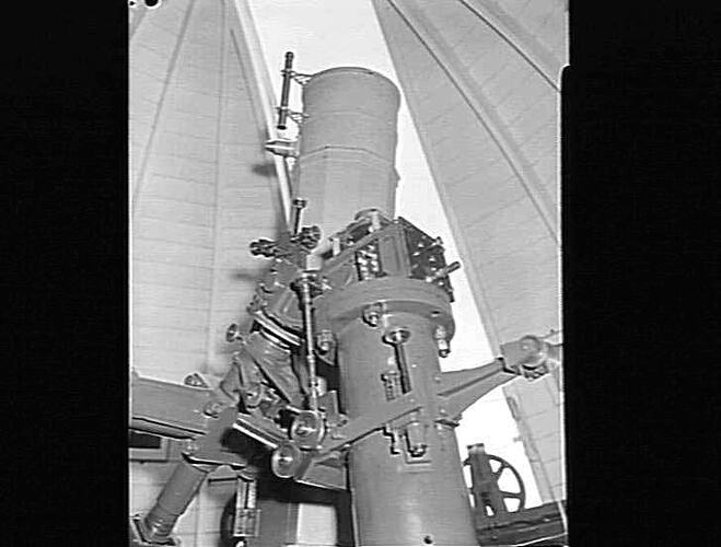 Negative - Jeffree Telescope, Astrograph House, Melbourne Observatory, South Yarra, Victoria, circa 1968