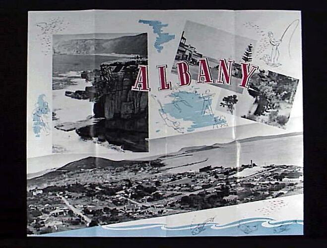 Brochure - West Australian Government Tourist Bureau, "Albany, Western Australia", 1949