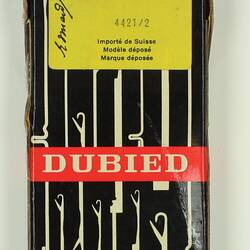 Needles - Dubied Knitting Machine, Edda Azzola, Reservoir, circa 1950s