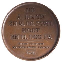 Medal - Jacques Benigne Bossnet, France, 1816