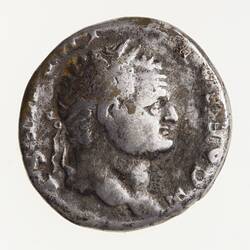 Coin - Denarius, Titus under Emperor Vespasian, Ancient Roman Empire, 74 AD