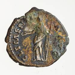 Coin - Denarius, Emperor Antoninus Pius, Ancient Roman Empire, 140-143 AD