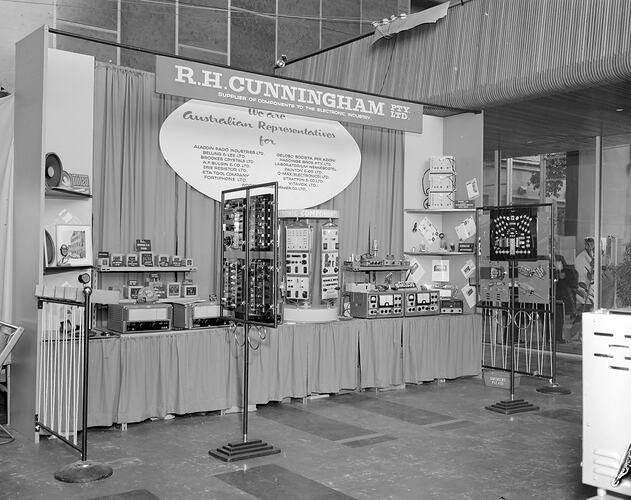 Mingay Publishing Co, R.H. Cunningham Exhibition Stand, Parkville, Victoria, 26 May 1959