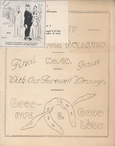 Bulletin - 'Kodak Staff Service Bulletin', No 40, 16 March1946