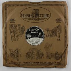 Disc Recording - Edison, Double-Sided, 'Elle A Fui, La Tourterelle!' & 'Je Dis Que Rien Ne M'Epouvante', 1924-1929