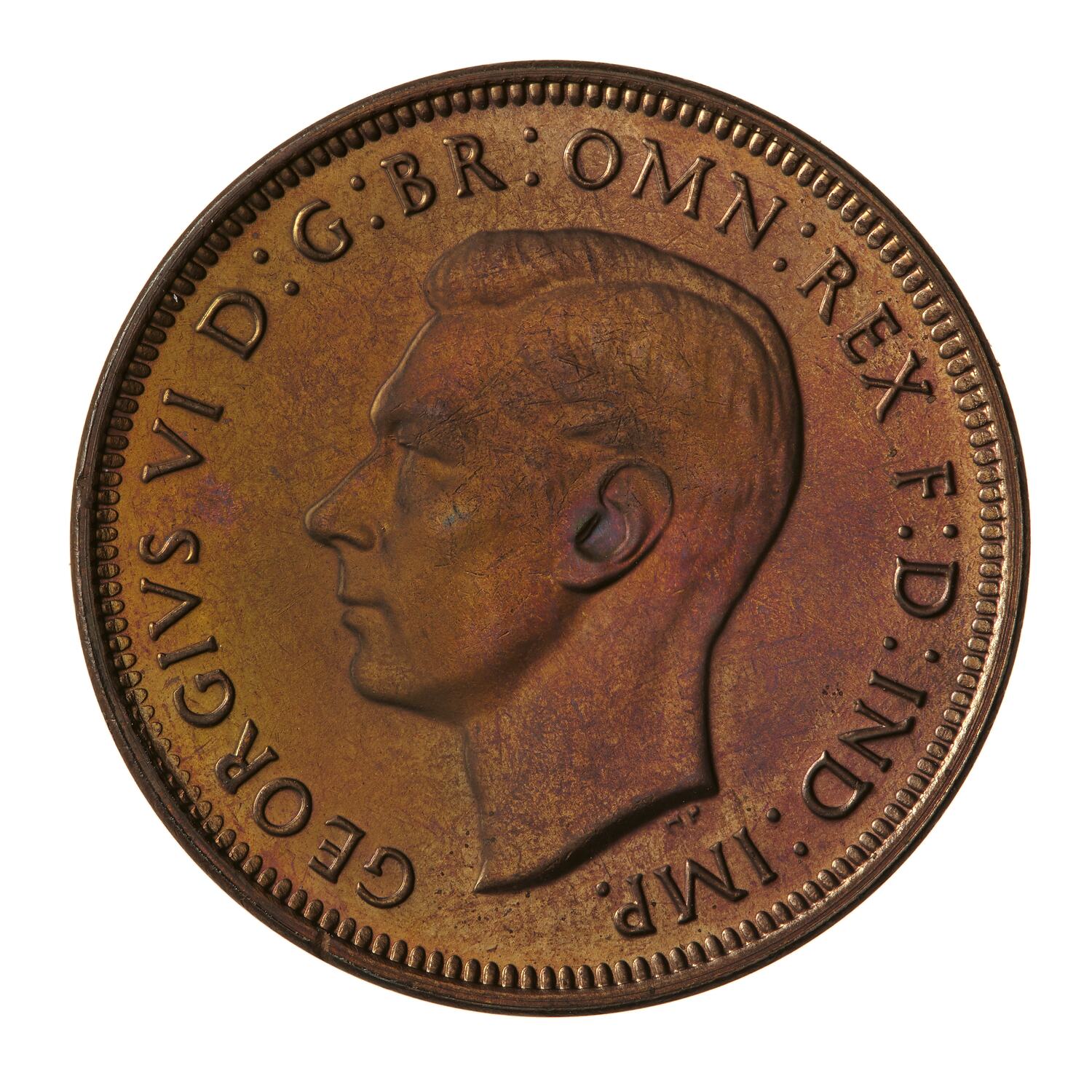 Proof Coin - Halfpenny, Australia, 1947