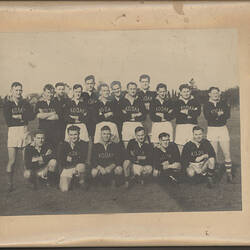 Photograph - Kodak Australasia Pty Ltd, Premiership Winning Football Team, Melbourne, 1949