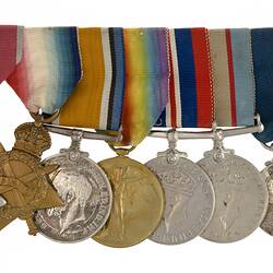 Medal - British War Medal, Great Britain, T/S Captain Joseph Rex Hall, 1914-1920