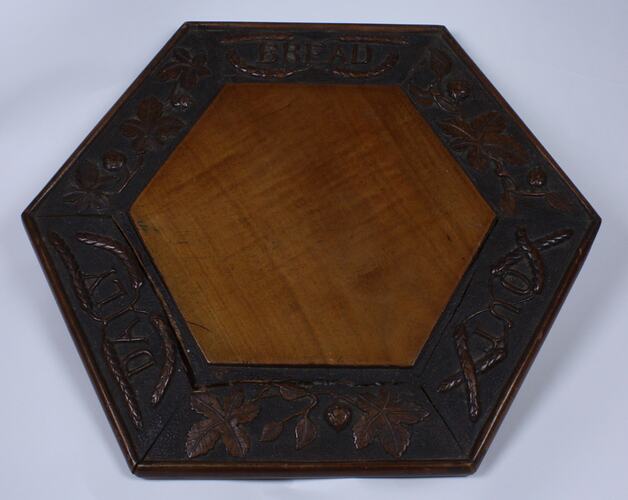 Carving - Bread Board, Edwin Ault, 1900-1950