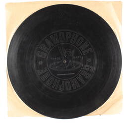 Disc Recording - Gramophone Monarch, Single Sided, 'Cavalleria Rusticana', (Mascagni), 1904-1909