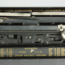 Typewriter - Underwood Typewriter Company, Standard Portable, 1923-1929