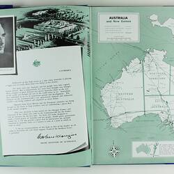 Book - Bryce Kinnear, 'The Land of the Southern Cross, Australia', Australian Publicity Council, 1956