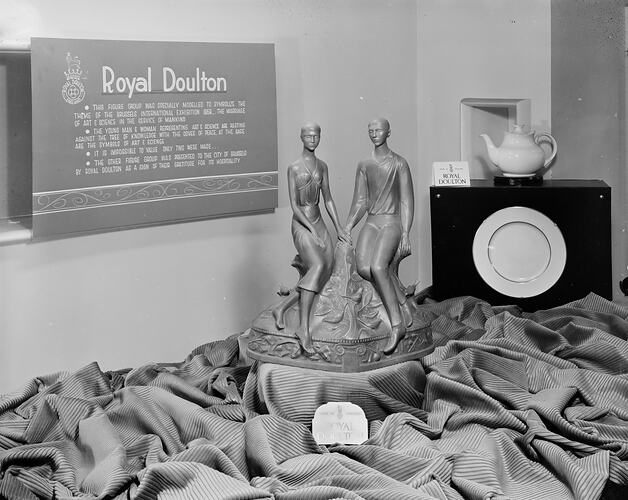 Ball & Welch Ltd, Royal Doulton Figure Statuette, Melbourne, 09 Mar 1960