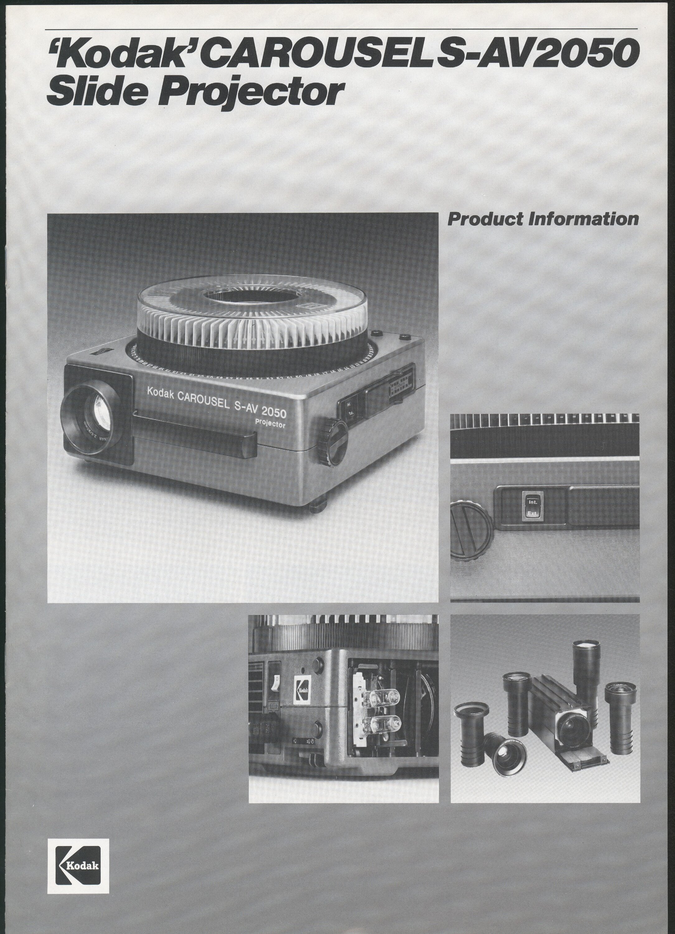 Publicity Brochure - Kodak Limited, 'Kodak Carousel S-AV 2050