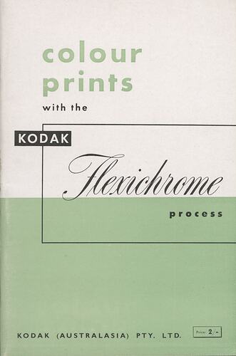 Cover page with printed text.