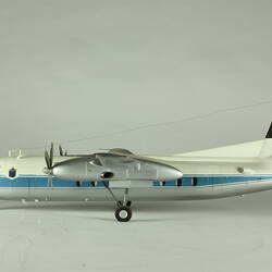 Aeroplane Model - Fokker F27 Friendship, Turboprop Passenger Airliner, Schiphol, The Netherlands, 1959