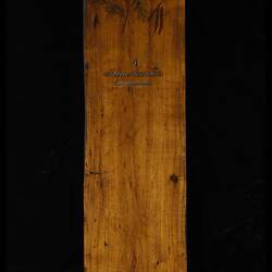 Timber Sample - Early Black Wattle, Acacia decurrens, Victoria, 1885