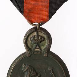 Medal - Ijzer (Yser) Medal, Belgium, 1918 - Reverse