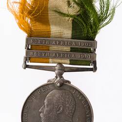 Medal - King's South Africa Medal 1901-1902, King Edward VII, Great Britain, 1902
