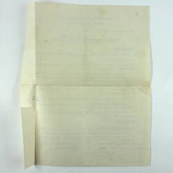 Blank back of dental treatment order.