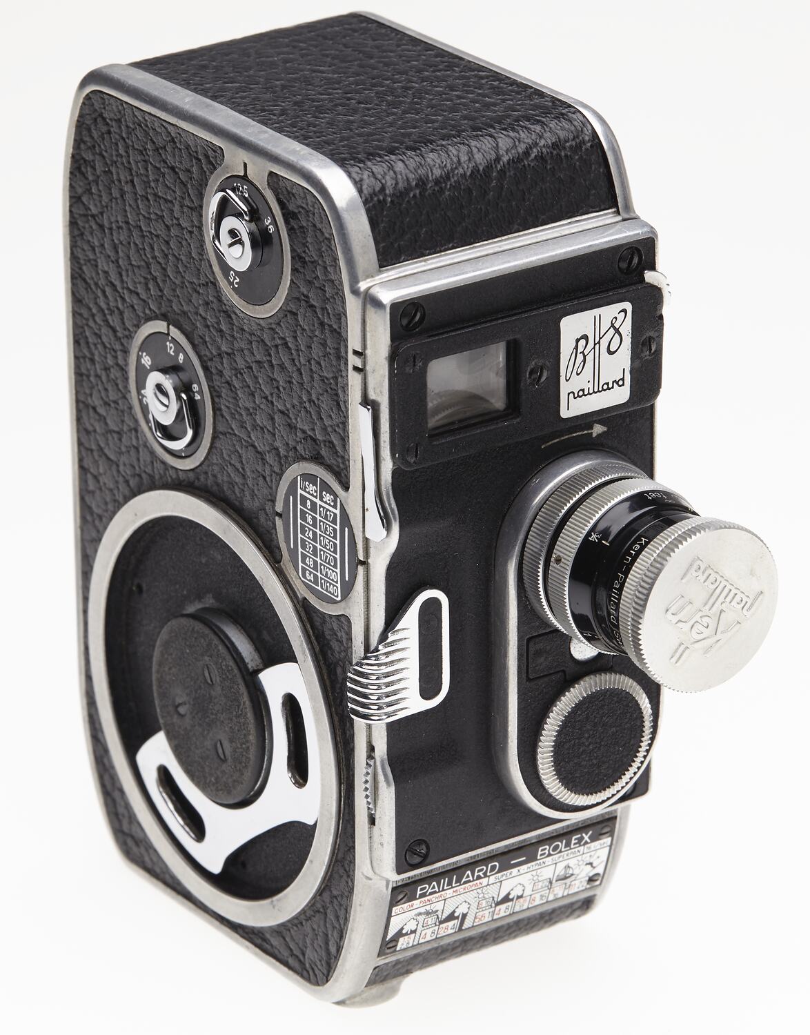 Movie Camera - Paillard Bolex, 'B8 Cine', Switzerland, 1953