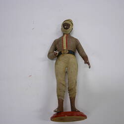 Indian Figure - Off Duty Sepoy, Pune, Clay, circa 1880
